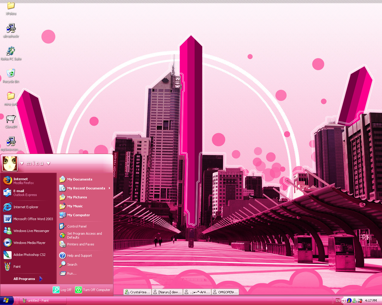   Sakura Desktop   by DarkSahdow