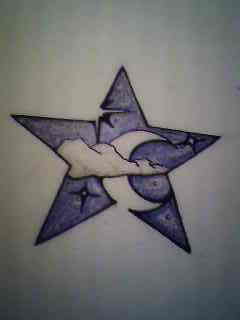 Star Tatoos on The Symbol Tattoo Gallery  Nice Star Tattoo Designs