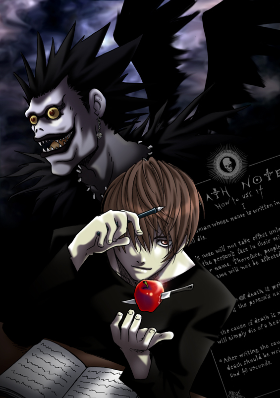 Death Note by Hiruka00 Death Note Manga Scan ita