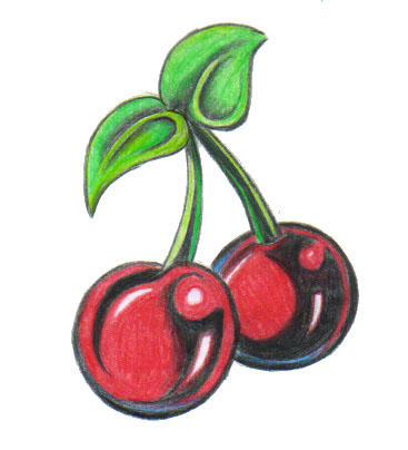 cherry tattoo designs. Tattoo Designs Cherries
