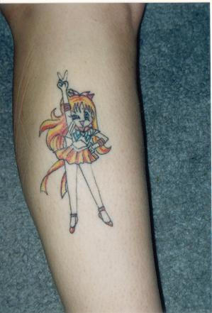In conclusion: Tell your friend to get an anime tattoo.