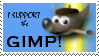 I support the GIMP